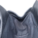 GUCCI GG Canvas Jackie Hand Bag Leather Black 124409 Auth yk20807V-20