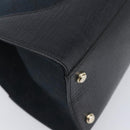 GUCCI GG Canvas Web Sherry Line Hand Bag Black Gold 130995 Auth yk20808SAV-14