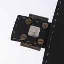FENDI Selleria Mamma Baguette Shoulder Bag Leather Black Auth yk20809V-10
