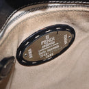 FENDI Selleria Mamma Baguette Shoulder Bag Leather Black Auth yk20809V-12