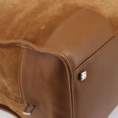LOEWE Amazona 44 Hand Bag Suede Brown Silver Auth yk20811SAV-15