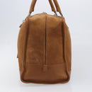 LOEWE Amazona 44 Hand Bag Suede Brown Silver Auth yk20811SAV-3