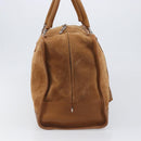 LOEWE Amazona 44 Hand Bag Suede Brown Silver Auth yk20811SAV-4