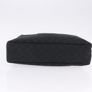 GUCCI GG Canvas Horsebit Shoulder Bag Black Gold 115867 Auth yk20814V-5