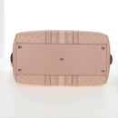 GUCCI GG Supreme Boston Bag PVC 2way Pink Gold 811486 Auth yk20816SAV-14