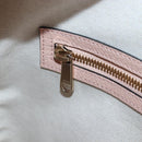 GUCCI GG Supreme Boston Bag PVC 2way Pink Gold 811486 Auth yk20816SAV-26