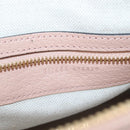GUCCI GG Supreme Boston Bag PVC 2way Pink Gold 811486 Auth yk20816SAV-28