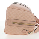 GUCCI GG Supreme Boston Bag PVC 2way Pink Gold 811486 Auth yk20816SAV-5