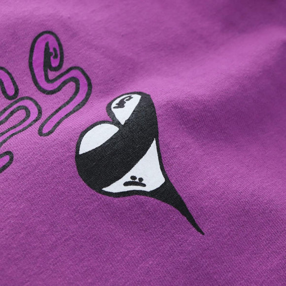 Chrome Hearts Long-sleeved T-shirt cotton Purple Auth yk20818M