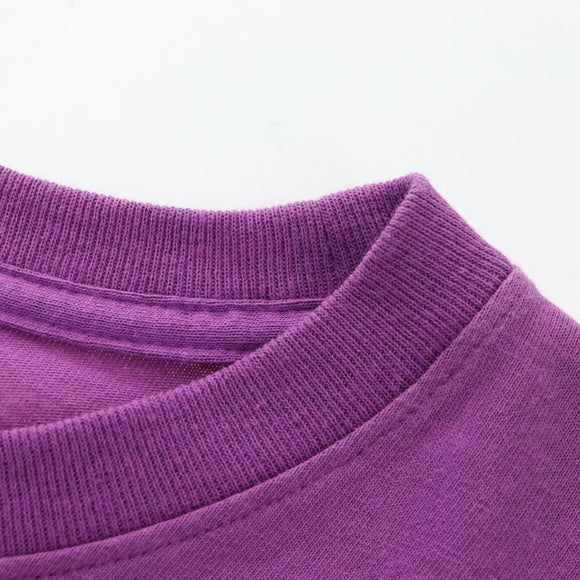 Chrome Hearts Long-sleeved T-shirt cotton Purple Auth yk20818M