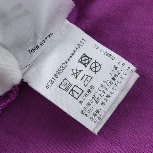 Chrome Hearts Long-sleeved T-shirt cotton Purple Auth yk20818M