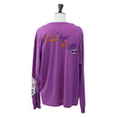 Chrome Hearts Long-sleeved T-shirt cotton Purple Auth yk20818M-2