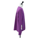 Chrome Hearts Long-sleeved T-shirt cotton Purple Auth yk20818M-4