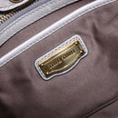 Miu Miu Hand Bag Leather 2way Gray Gold Auth yk20820V-22