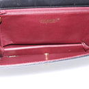 CHANEL Matelasse Turn Lock Chain Bag Lamb Skin Black Gold CC Auth yk20823SAM-10