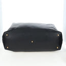 Miu Miu Shoulder Bag Leather Black Gold Auth yk20825V-5