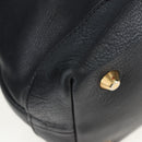 Miu Miu Shoulder Bag Leather Black Gold Auth yk20825V-14