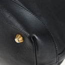 Miu Miu Shoulder Bag Leather Black Gold Auth yk20825V-17