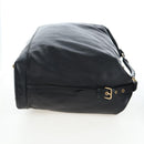 Miu Miu Shoulder Bag Leather Black Gold Auth yk20825V-4