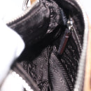 PRADA Shoulder Bag Harako leather Brown Silver Auth yk20826SAM-23