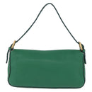 FENDI Selleria Mamma Baguette Bag Leather Green Gold 8BR101 Auth yk20828SAM-2