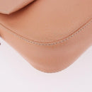 FENDI Mamma Baguette Shoulder Bag Leather Pink Gold Tone Auth yk20830SAM-15