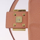 FENDI Mamma Baguette Shoulder Bag Leather Pink Gold Tone Auth yk20830SAM-8