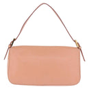 FENDI Mamma Baguette Shoulder Bag Leather Pink Gold Tone Auth yk20830SAM-2