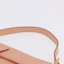 FENDI Mamma Baguette Shoulder Bag Leather Pink Gold Tone Auth yk20830SAM-14