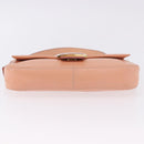 FENDI Mamma Baguette Shoulder Bag Leather Pink Gold Tone Auth yk20830SAM-5