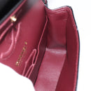 CHANEL Matelasse 23 Double Flap Chain Bag Caviar Skin Black Gold Auth yk20831SM-22