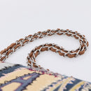 CHANEL Patchwork Jumbo Flap 30 Chain Shoulder Bag Tweed Silver CC Auth yk20832SM-8