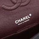 CHANEL Double Flap Chain Matelasse 23 Bag Caviar Skin Black Auth yk20833SM-9