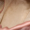 FENDI Selleria Mini Mamma Baguette Bag Wool Pink Silver 8BR185 Auth yk20834SAM-10