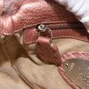 FENDI Selleria Mini Mamma Baguette Bag Wool Pink Silver 8BR185 Auth yk20834SAM-24
