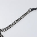CHANEL Matelasse Chain Shoulder Bag Lamb Skin Black Silver CC Auth yk20835V-10