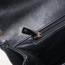 CHANEL Matelasse Chain Shoulder Bag Lamb Skin Black Silver CC Auth yk20835V-22