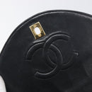 CHANEL Chain Matelasse Shoulder Bag Lamb Skin Black Gold CC Auth yk20836SAM-9