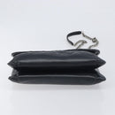 CHANEL Matelasse Chain Shoulder Bag Leather Black Silver CC Auth yk20837V-10