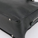 LOEWE Hand Bag Leather Green Silver Auth yk20838V-15