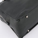 LOEWE Hand Bag Leather Green Silver Auth yk20838V-16