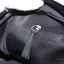 LOEWE Hand Bag Leather Green Silver Auth yk20838V-21