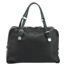 LOEWE Hand Bag Leather Green Silver Auth yk20838V-2