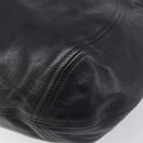 PRADA Shoulder Bag Leather Black Silver Auth yk20841SAV-8