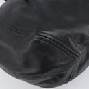 PRADA Shoulder Bag Leather Black Silver Auth yk20841SAV-15