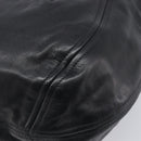 PRADA Shoulder Bag Leather Black Silver Auth yk20841SAV-16