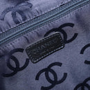 CHANEL COCO Mark Shoulder Bag Denim Blue Silver CC Auth yk20842V-19