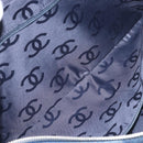 CHANEL COCO Mark Shoulder Bag Denim Blue Silver CC Auth yk20842V-23