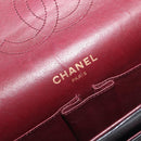 CHANEL Matelasse Chain Hand Bag Lamb Skin Black Gold CC Auth yk20843V-20