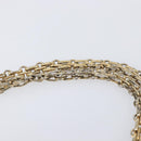 CHANEL Matelasse Chain Hand Bag Lamb Skin Black Gold CC Auth yk20843V-9